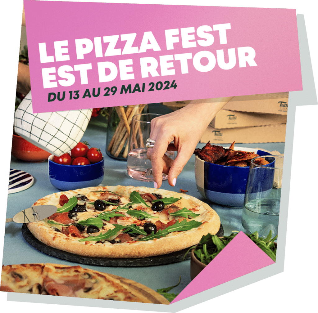 Le Pizza Fest est de retour, du 13 au 29 mai 2024